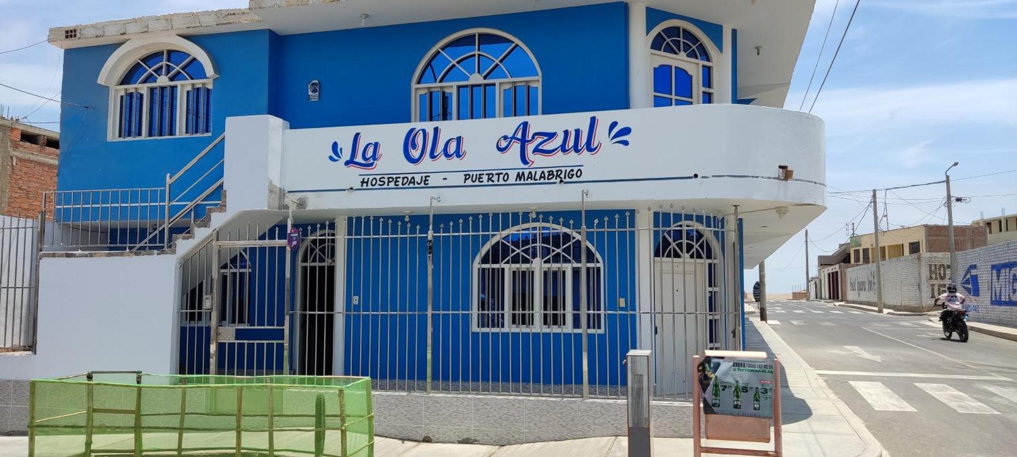 Hospedaje La Ola Azul 奇卡马港 外观 照片